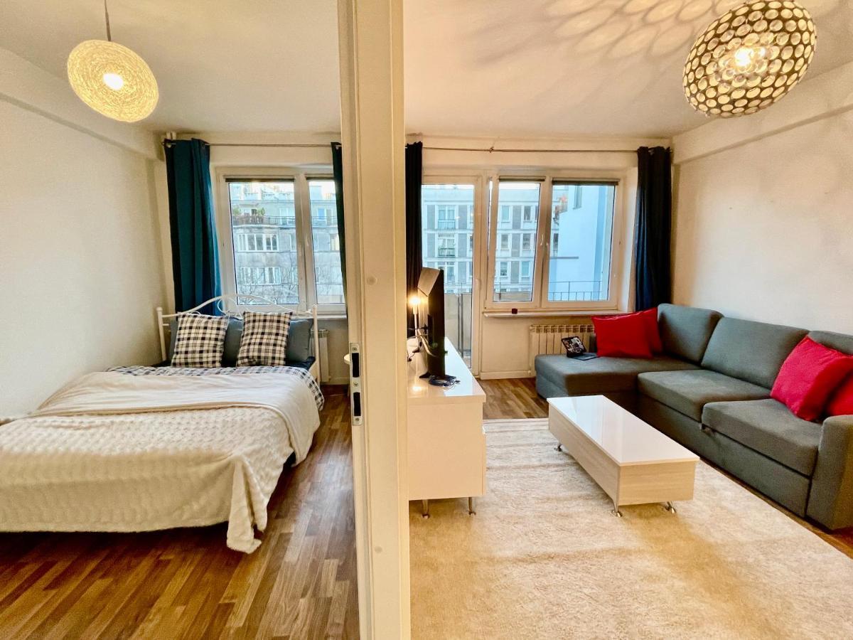 Апартаменти Decor 2 Metro Fast Wifi 55'Tv Netflix Hbo Cozy Варшава Екстер'єр фото